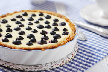 Blueberry tart