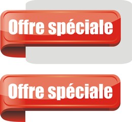 étiquette bordure offre spéciale