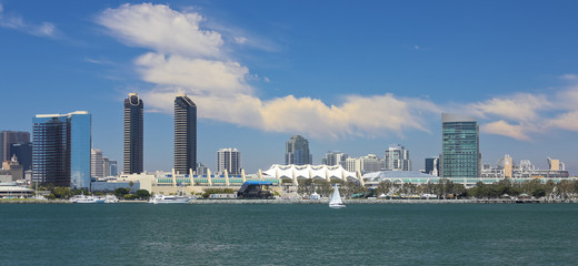 A View of San Diego Bay and Downtown