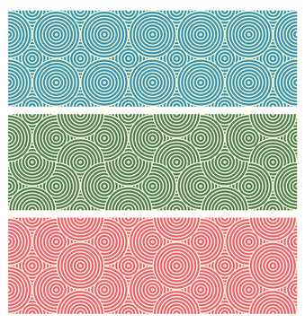 modern circle patterns for making seamless wallapers