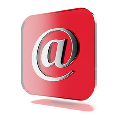 Red mail icon