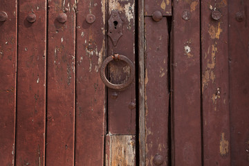 Fototapeta premium Old wooden door
