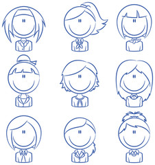 Office Worker Female Avatar