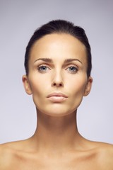 Fototapeta premium Pretty woman with clean and glowing skin
