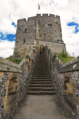 Fototapeta na wymiar English medieval castle of Arundel