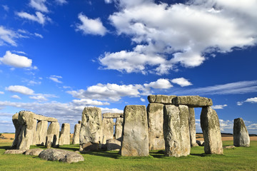 Stonehenge prehistoric stone monument near Salisbury, Wiltshire