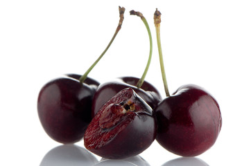 Red cherries