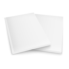 Couple of blank magazines template.