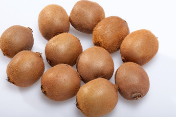 kiwi fruit isolated on white background