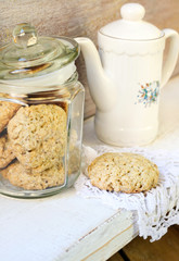 Oat and bran cookies