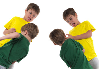 brothers fight