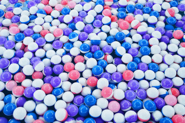 multi color lucky balls