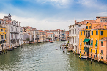 Obraz premium Grand Canal on sunny day, Venice