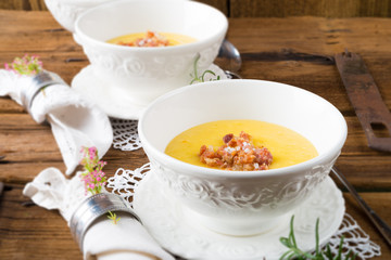Cream  soup of potato