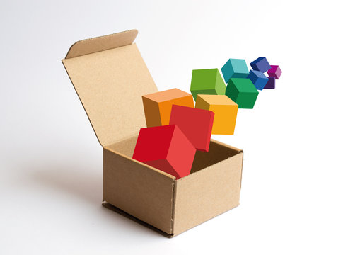 Cubi nella scatola