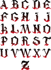 Gothic alphabet