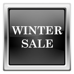 Winter sale icon