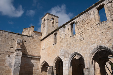 Fototapeta na wymiar Klasztor franciszkanów klasztoru Saint-Emilion (Francja)