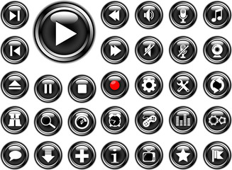 Media button black 2