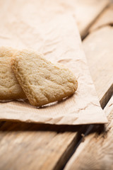 Cookie hearts.