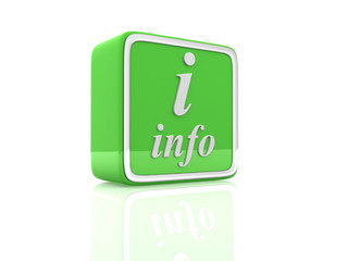 Green information icon