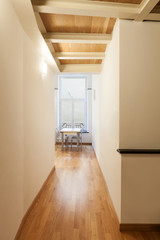 Interior, beautiful apartment, corridor