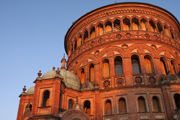 Santuario al tramonto
