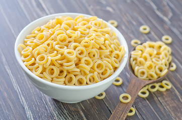 raw pasta
