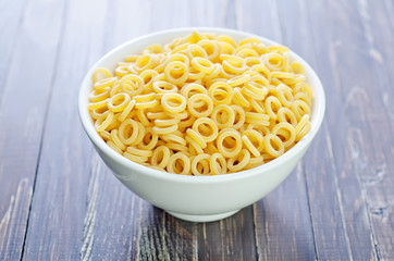 raw pasta