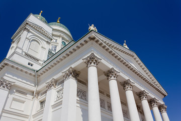 Fototapeta na wymiar View of Helsinki Cathedral