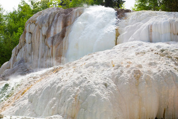 Fosso Bianco hot springs in Bagni San Filippo