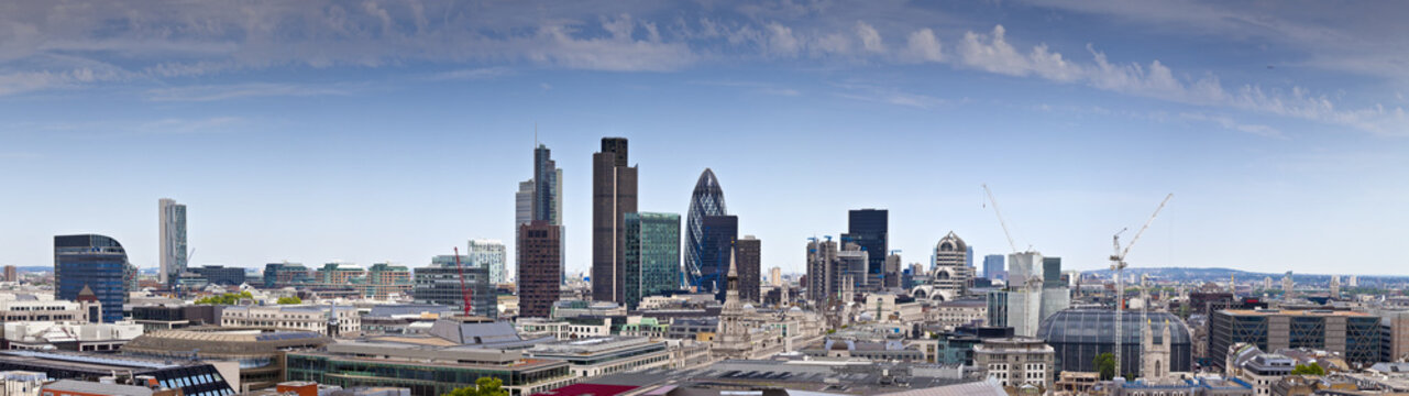 Financial District and Downtown, London, UK