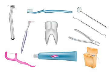 dental vector illustrations