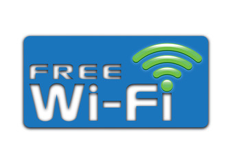 free wi-fi logo shape icon