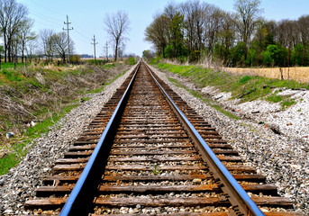 Train Tracks in the midwest