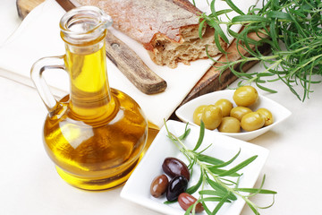Olive, still life.
