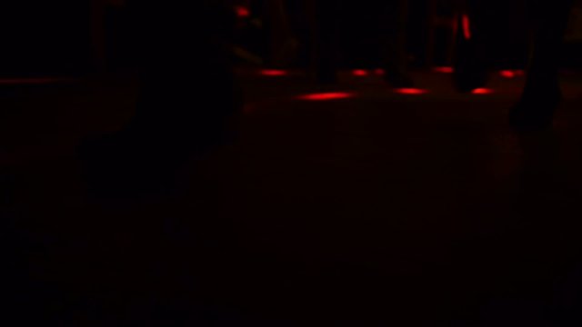 dancing people on the dancefloor