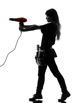 recommend clip art: hairdresser make up artist woman silhouette