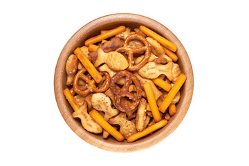 Salted party snacks
