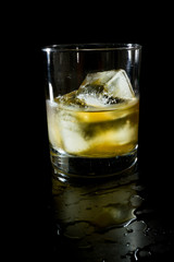 whiskey on the rocks