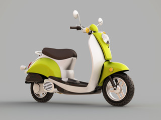 Naklejka premium Classic scooter