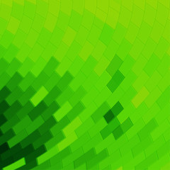 power of green, abstract mosaic background