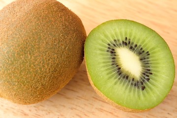 Green kiwi fruit