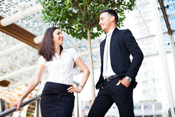 Fototapeta premium Business partners