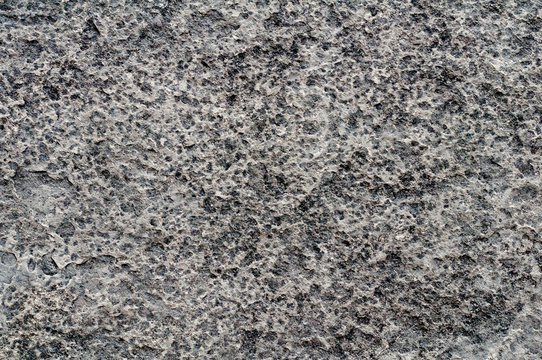 Heavily Pitted Stone Surface