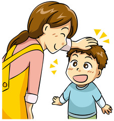 ほめる・男の子