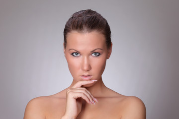 portrait of a beautiful woman