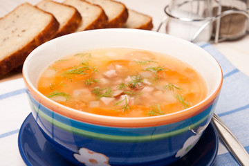 Pea soup