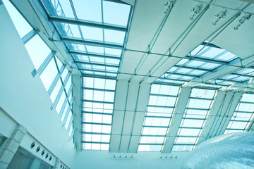 Business concept of successful industrial architecture