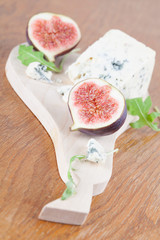 Blue cheese and figs